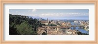 Framed High Angle View of Florence, Tuscany, Italy