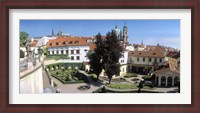 Framed High angle view of a garden, Vrtbovska Garden, Prague, Czech Republic