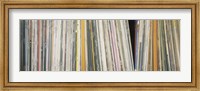 Framed Row Of Music Records, Germany