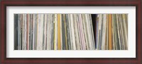 Framed Row Of Music Records, Germany