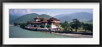 Framed Palace On A Riverbank, Punakha Dzong, Punakha, Bhutan