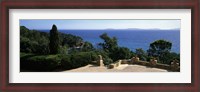 Framed Observation Point At The Sea Shore, Provence, France