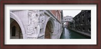 Framed Bridge across a canal, Bridge of Sighs, Venice, Italy