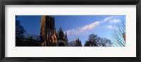 Framed High Section View Of A Cathedral, Lincoln Cathedral, Lincolnshire, England, United Kingdom