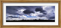 Framed Clouds over a landscape, Iceland