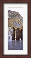 Framed Mosaic facade of a mosque, Umayyad Mosque, Damascus, Syria