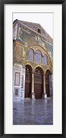 Framed Mosaic facade of a mosque, Umayyad Mosque, Damascus, Syria