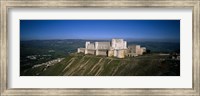 Framed High angle view of a fort, Crac Des Chevaliers Fortress, Crac Des Chevaliers, Syria