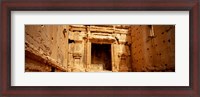 Framed Interiors of Cella the hollies part of a temple, Palmyra, Syria