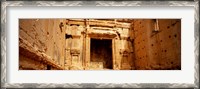 Framed Interiors of Cella the hollies part of a temple, Palmyra, Syria
