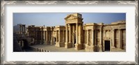 Framed Facade of a building, Palmyra, Syria
