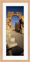 Framed Old Ruins Palmyra, Syria (vertical)