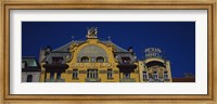 Framed High section view of a hotel, Grand Hotel Europa, Prague, Czech Republic