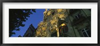 Framed Low angle view of a building, Casa Batllo, Barcelona, Catalonia, Spain