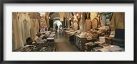 Framed Clothing stores in a market, Souk Al-Liffa, Tripoli, Libya