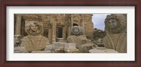 Framed Statues in Leptis Magna, Libya