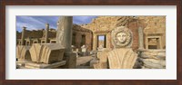 Framed Old ruins, Leptis Magna, Libya