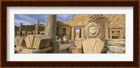 Framed Old ruins, Leptis Magna, Libya