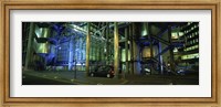 Framed Car in front of an office building, Lloyds Of London, London, England