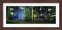 Framed Car in front of an office building, Lloyds Of London, London, England
