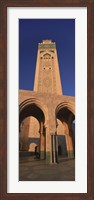 Framed Low angle view of the tower of a mosque, Hassan II Mosque, Casablanca, Morocco