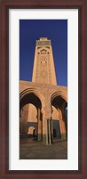 Framed Low angle view of the tower of a mosque, Hassan II Mosque, Casablanca, Morocco