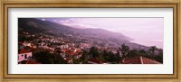 Framed High angle view of a town, Fortela de Pico, The Pico Forte, Funchal, Madeira, Portugal