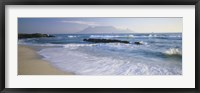 Framed Tide on the beach, Table Mountain, South Africa