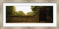 Framed Close-up of a stone wall, County Kilkenny, Republic Of Ireland