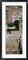 Framed High angle view of the old ruins in a town, Dubrovnik, Croatia