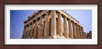 Framed Old ruins of a temple, Parthenon, Acropolis, Athens, Greece