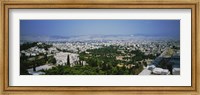 Framed High angle view of a city, Acropolis, Athens, Greece