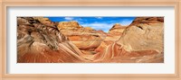 Framed Canyon on a landscape, Vermillion Cliffs, Arizona, USA