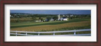 Framed Amish Farms, Pennsylvania