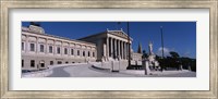 Framed Parliament Building in Vienna, Austria