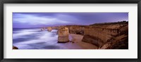 Framed Rock formations, Twelve Apostles Sea Rocks, Great Ocean Road, Port Campbell National Park, Port Campbell, Victoria, Australia