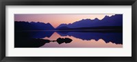 Framed Reflections, Upper Kananaskis Lake, Peter Lougheed Provincial Park, Kananaskis Country, Canadian Rockies, Alberta, Canada