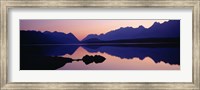 Framed Reflections, Upper Kananaskis Lake, Peter Lougheed Provincial Park, Kananaskis Country, Canadian Rockies, Alberta, Canada