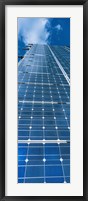 Framed Low angle view of solar panels, Germany