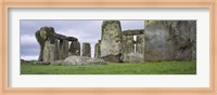 Framed Rock formations of Stonehenge, Wiltshire, England