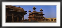 Framed Low angle view of a building, Fatehpur Sikri, Fatehpur, Agra, Uttar Pradesh, India