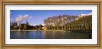 Framed Trees along a lake, Chateau de Versailles, Versailles, Yvelines, France