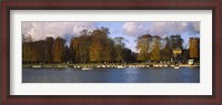 Framed Boats in a lake, Chateau de Versailles, Versailles, Yvelines, France