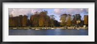 Framed Boats in a lake, Chateau de Versailles, Versailles, Yvelines, France