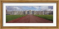 Framed Dirt road leading to a palace, Catherine Palace, Pushkin, St. Petersburg, Russia