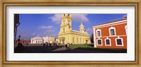 Framed Low angle view of a cathedral, Peter and Paul Cathedral, Peter and Paul Fortress, St. Petersburg, Russia