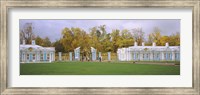 Framed Lawn in front of a palace, Catherine Palace, Pushkin, St. Petersburg, Russia