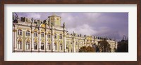 Framed Facade of a palace, Winter Palace, State Hermitage Museum, St. Petersburg, Russia