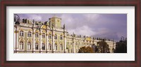 Framed Facade of a palace, Winter Palace, State Hermitage Museum, St. Petersburg, Russia
