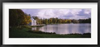 Framed Palace at the lakeside, Catherine Palace, Pushkin, St. Petersburg, Russia